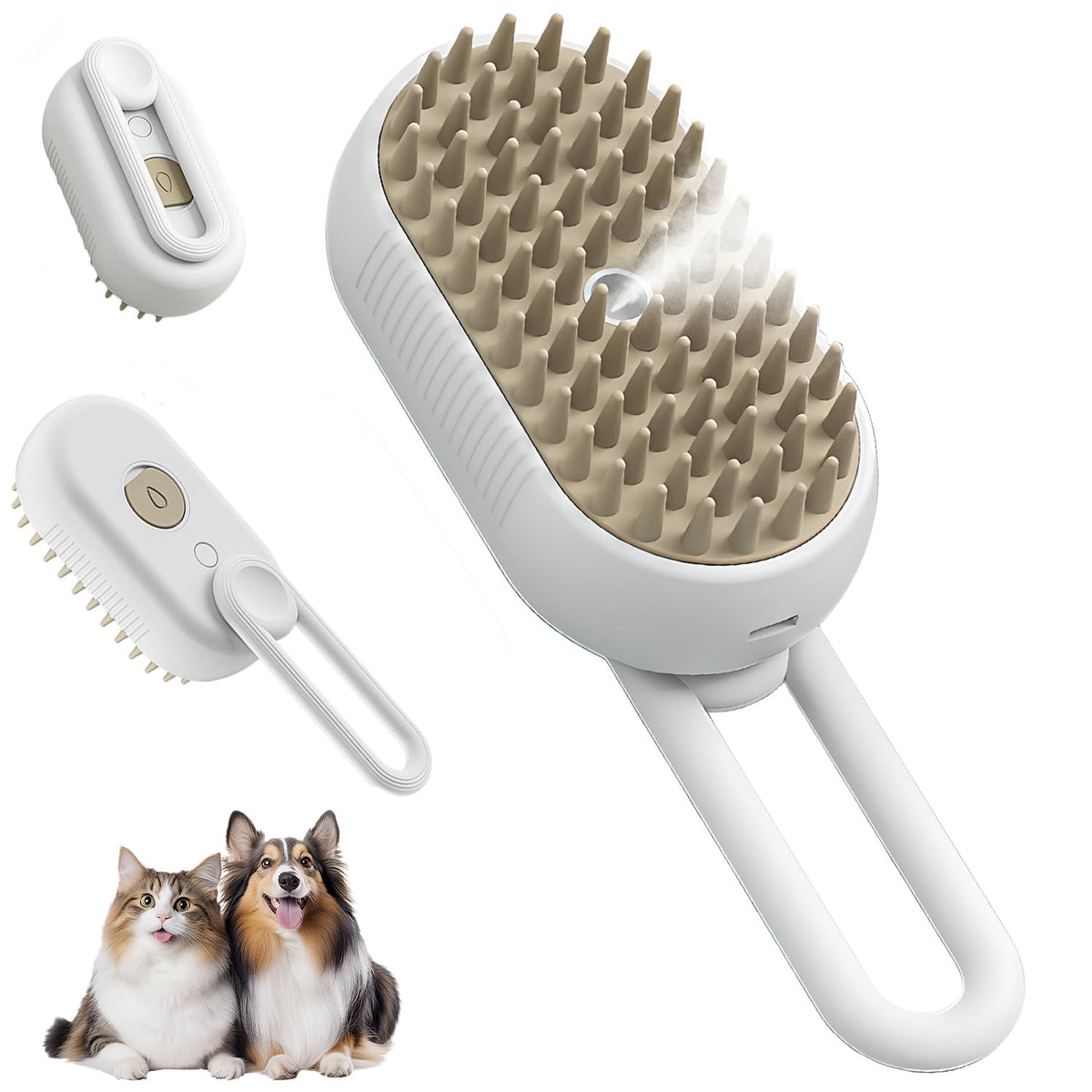 PuffEase Spritz defur comb
