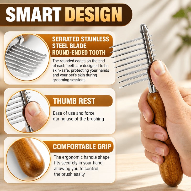 Pet Dematting Rake