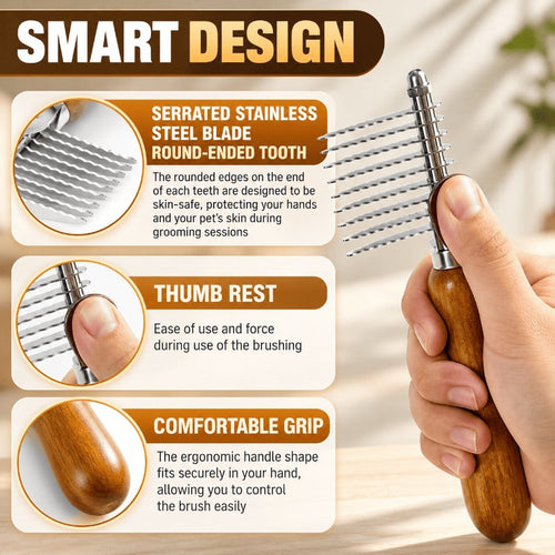Pet Dematting Rake