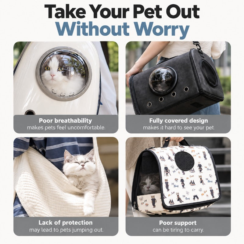 Breathable Canvas Pet Tote