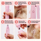 2-in-1 LED Pet Nail Clipper