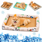 Breathable Rattan Cooling Pet Bed