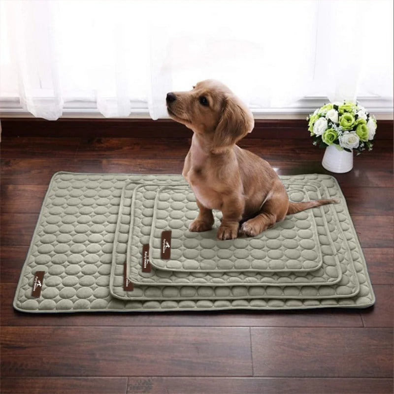 Portable Pet Cooling Mat – No Gel, No Freeze, Just Instant Relief