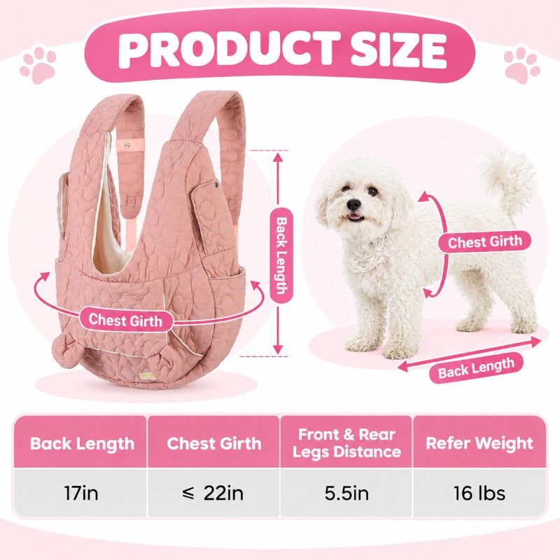 Ergonomic Front Pet Carrier Vest