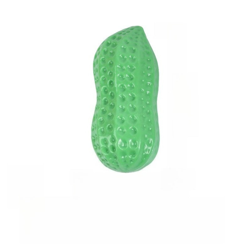 Peanut Squeaky TPR Dog Toy