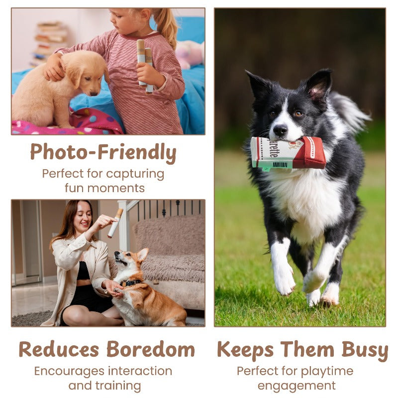 Cuddle Ciggy Plush Cigarette Dog Toy Set