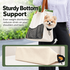 Breathable Canvas Pet Tote