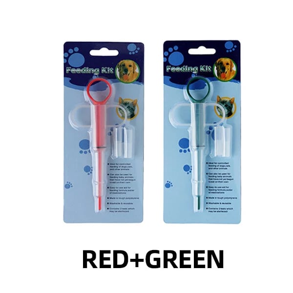 Pet Pill Syringe Dispenser ✦ Safe, Stress-Free Medication for Cats & Dogs