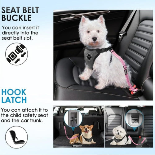 Adjustable Dog Car Seat Belt